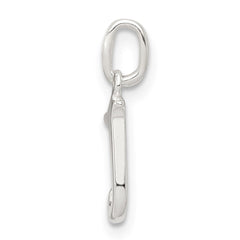 Sterling Silver Letter J Initial Charm - 3