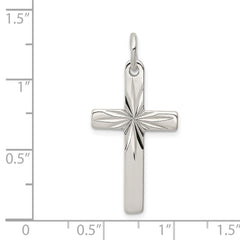 Sterling Silver Cross Pendant - 30