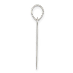 Sterling Silver Polished Me & Mom Pendant