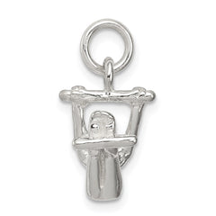 Sterling Silver Gymnast Charm - 2