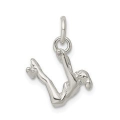Sterling Silver Gymnast Charm - 2