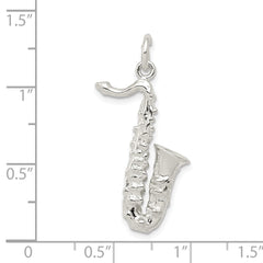 Sterling Silver Saxophone Charm - 2