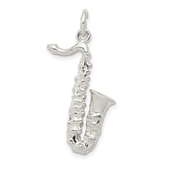 Sterling Silver Saxophone Charm - 2