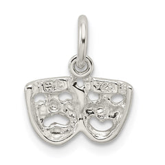 Sterling Silver Comedy/tragedy Charm - 2