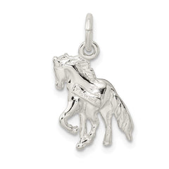 Sterling Silver Horse Charm - 6