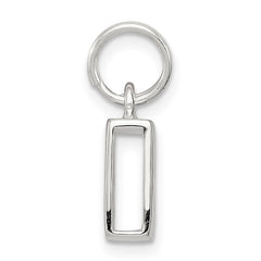 Sterling Silver Letter R Initial Charm - 3