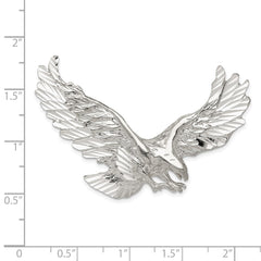 Sterling Silver Eagle Pendant - 5