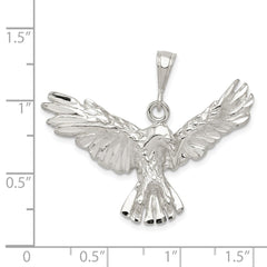 Sterling Silver Eagle Pendant - 6