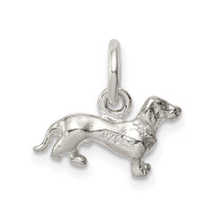 Sterling Silver Dog Charm - 3