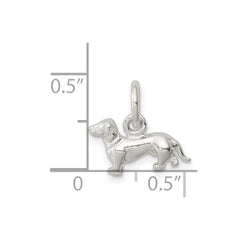 Sterling Silver Dog Charm - 3