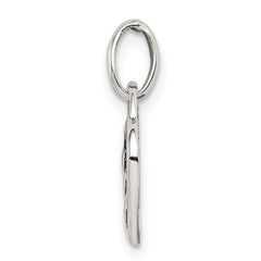 Sterling Silver Antique Heart Charm