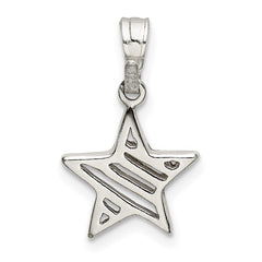 Sterling Silver Star Charm - 8