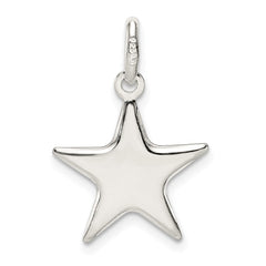 Sterling Silver Star Charm - 6