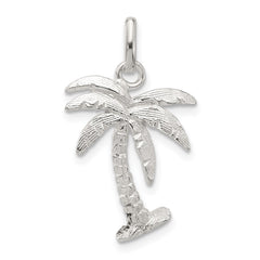 Sterling Silver Palm Tree Charm - 2