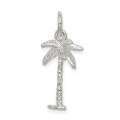 Sterling Silver Palm Tree Charm - 3