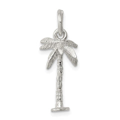Sterling Silver Palm Tree Charm - 3
