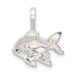 Sterling Silver Fish Charm - 2