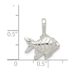Sterling Silver Fish Charm - 2