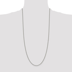 Sterling Silver 1.75mm Curb Chain - 5