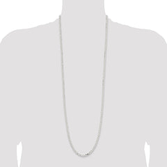 Sterling Silver 4.5mm Curb Chain - 7