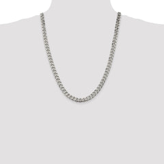 Sterling Silver 8.3mm Curb Chain - 3
