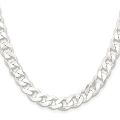 Sterling Silver 9.3mm Curb Chain - 2