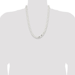 Sterling Silver 11mm Curb Chain - 5