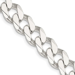 Sterling Silver 11mm Curb Chain - 5
