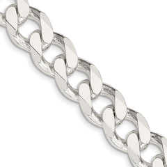 Sterling Silver 13mm Curb Chain - 5