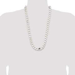 Sterling Silver 14.5mm Curb Chain - 5