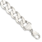 Sterling Silver 14.5mm Curb Chain - 4