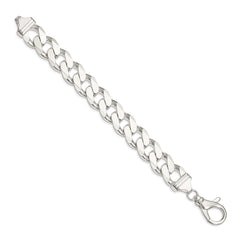 Sterling Silver 16.25mm Curb Chain - 3