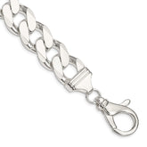 Sterling Silver 16.25mm Curb Chain - 3