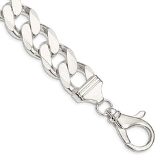 Sterling Silver 16.25mm Curb Chain - 3