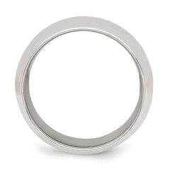 Sterling Silver 10mm Comfort Fit Size 13 Band