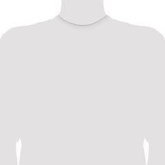 Sterling Silver Rhodium-plated 1mm Cable Chain - 4