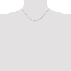 Sterling Silver 1.25mm Cable Chain