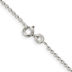 Sterling Silver 1.5mm Cable Chain - 2