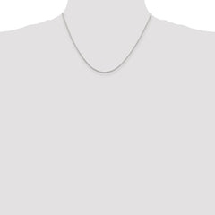 Sterling Silver 1.5mm Cable Chain w/2in ext.