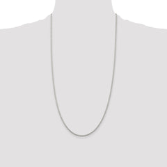 Sterling Silver 2.25mm Cable Chain - 3