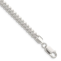 Sterling Silver Polished 5.7mm Domed Curb Chain - 3