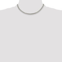 Sterling Silver Polished 4.8mm Double Diamond-cut Curb Chain - 2