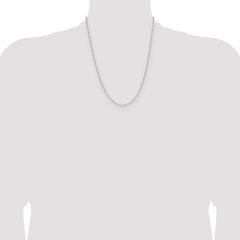 Sterling Silver 2.15mm D/C Forzantine Chain - 7