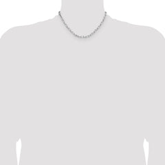 Sterling Silver 4.65mm D/C Forzantine Chain - 4