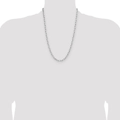Sterling Silver 4.65mm D/C Forzantine Chain - 5