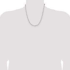 Sterling Silver 3.5mm D/C Paperclip Chain