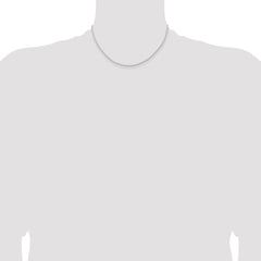 Sterling Silver 1.8mm Solid Rope Chain - 5