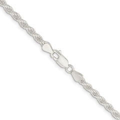 Sterling Silver 4.5mm Solid Rope Chain - 3