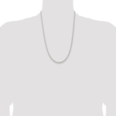 Sterling Silver 4.5mm Solid Rope Chain - 3