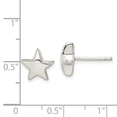 Sterling Silver Star Earrings - 2